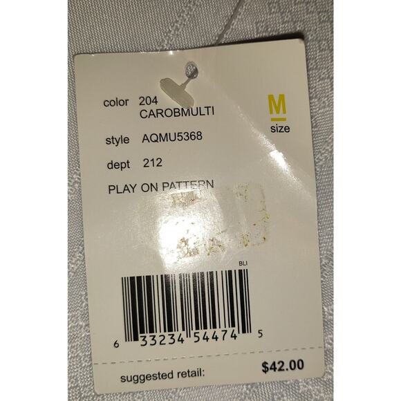 Vintage Axcess Y2K Babydoll Top MEDIUM Boho Groovy Hippie Browns Multi New NWT M - Picture 16 of 16